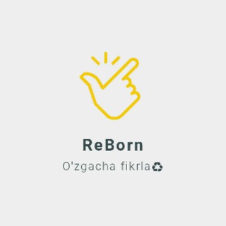 Telegram kanalining logotibi re_born — ReBorn♻