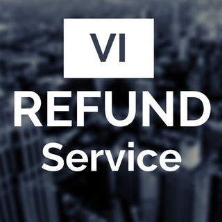 Логотип телеграм канала @re_reff — REFUND SERVICE by Vi 💵