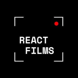 Логотип телеграм канала @reactfilms — REACT FILMS