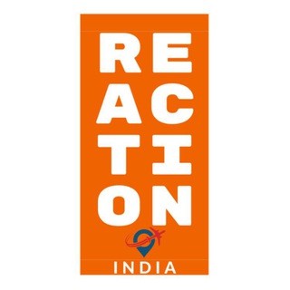 टेलीग्राम चैनल का लोगो reactionindia — Reaction India