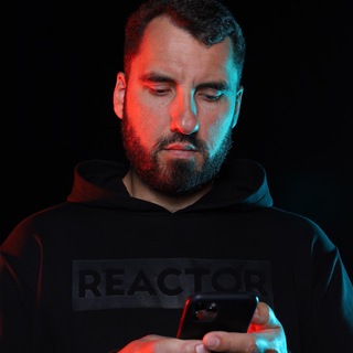 Логотип телеграм канала @reactorclub — REACTOR CLUB