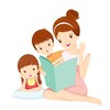 Логотип телеграм канала @readingschool — Английский для детей (Школа чтения)