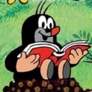 Логотип телеграм канала @readsmole — ReadsMole