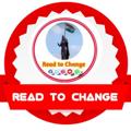 Logo saluran telegram readtochangeyt — Read to Change