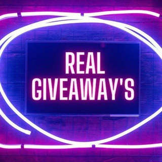Logo saluran telegram real_giveawayzz — REAL GIVEAWAYS