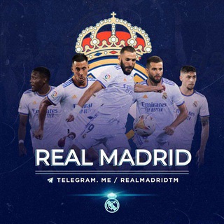 Telegram kanalining logotibi real_madrd — 👑 REAL MADRID ⚽️