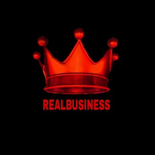 Логотип телеграм канала @realbusiness_tg — REALBUSINESS