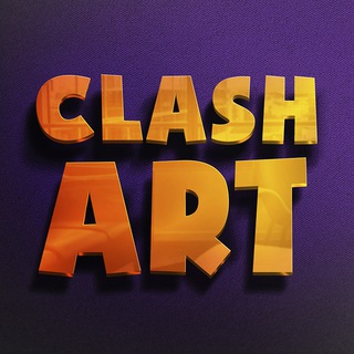 Логотип телеграм канала @realclashart — ClashArt