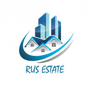 Логотип телеграм канала @realestateinrussia — RUS ESTATE