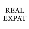 Логотип телеграм канала @realexpat — РАБОТА ЗА ГРАНИЦЕЙ