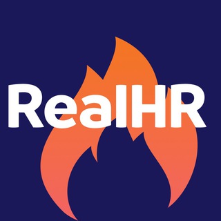 Логотип телеграм канала @realhrvacancy — Огонь-Вакансии от RealHR