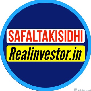 Logo saluran telegram realinvestor_in — Real investor .in