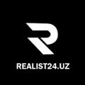 Telegram kanalining logotibi realist24uz — REALIST24.UZ | РАСМИЙ КАНАЛ