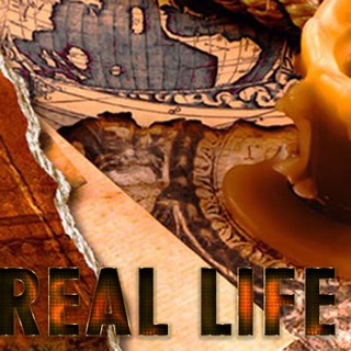 Логотип телеграм канала @reall_story — REAL LIFE STORIES
