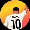 Логотип телеграм канала @realmadridblancoss — MBAPPE | GOAT