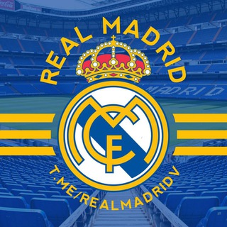 Telegram kanalining logotibi realmadridv — 👑 REAL MADRID 🇺🇿 | GO'LLAR ⚽️