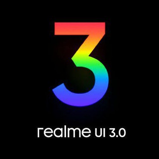 Logo saluran telegram realmeui3_0 — realme UI 3.0