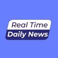 Logo of telegram channel realtimedailynews — Real-Time Daily News