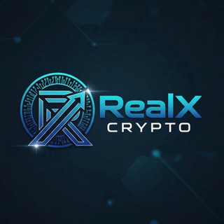 Логотип телеграм -каналу realx_ua — RealX Crypto