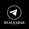 Telegram kanalining logotibi realxabar — Real Xabar - Tezkor xabarlar | Rasmiy kanal