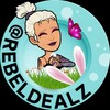 टेलीग्राम चैनल का लोगो rebeldealz — REBELDEALZ 🏃‍♀️💨