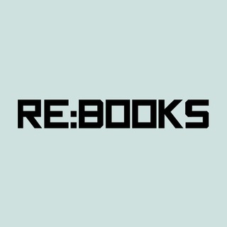 Логотип телеграм канала @rebooks_official — RE:BOOKS - вторая жизнь книг