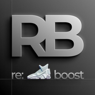 Логотип телеграм канала @reboost_mrpl — re:BOOST 👟