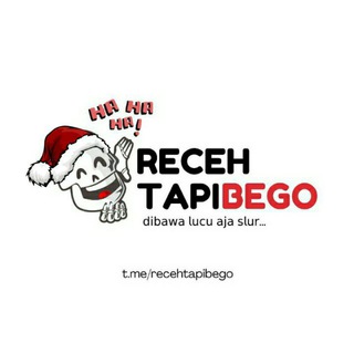 Logo of telegram channel recehtapibego — meme Receh Tapi Bego