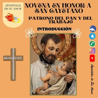 Telegram channel Recemos Novenas Juntos de Apóstoles de Su Amor logo