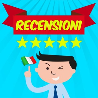 Telegram channel Recensioni ⭐️⭐️⭐️⭐️⭐️ 🇮🇹 logo
