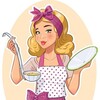 Логотип телеграм канала @receptu_life — Прошу к столу!