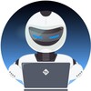Логотип телеграм канала @recruiting_robot — Чат-боты для рекрутинга и продаж