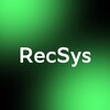 Логотип телеграм канала @recsys_community — Зелёный RecSys