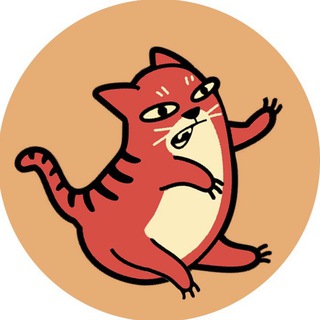 Логотип телеграм канала @red_cat_blog — Красный Кот | Блог