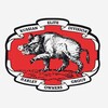 Логотип телеграм канала @red_hog — Мотосообщество "Красные Кабаны"🐗