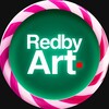 Логотип телеграм канала @redby_art — REDBY ART. | Digital painting studio