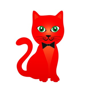 Telegram channel Red Cat 🔻 logo