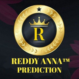 Logo saluran telegram reddy_anna_prediction — REDDY ANNA PREDICTION 💯