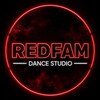 Логотип телеграм канала @redfamds — Танцевальная студия REDFAM