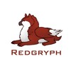 Логотип телеграм канала @redgryph_novels — RedGryph Визуальные Новеллы