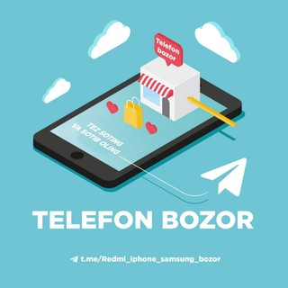 Telegram kanalining logotibi redmi_iphone_samsung_bozor — TELEFON BOZOR