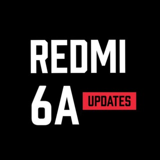 Logo of telegram channel redmi6a_updates — Redmi 6A - Updates | OFFICIAL™