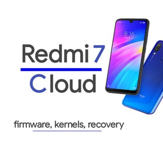 Логотип телеграм канала @redmi7_cloud — Redmi 7 - Cloud