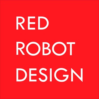 Логотип телеграм канала @redrobotdesign — RED ROBOT DESIGN