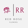 Логотип телеграм канала @redrose_flo — RED ROSE 🌹цветочный