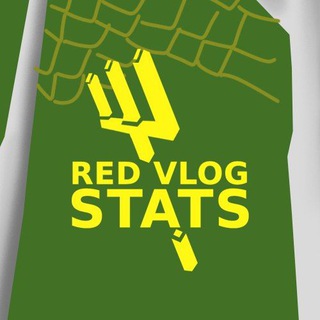 Логотип телеграм канала @redvlogstats — Статистический Red Vlog