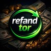 Логотип телеграм -каналу refanderr — REFAND TOR