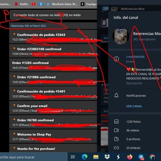 Logo del canale telegramma refesk8 - Referencias Moe