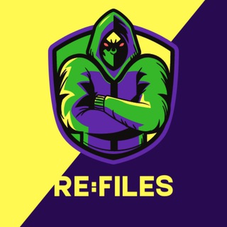 Логотип телеграм канала @refiles — restored: files
