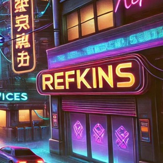 Логотип телеграм канала @refkins — REFKINS STORE | РЕФЕРАЛЫ | ИГРЫ | НАКРУТКА